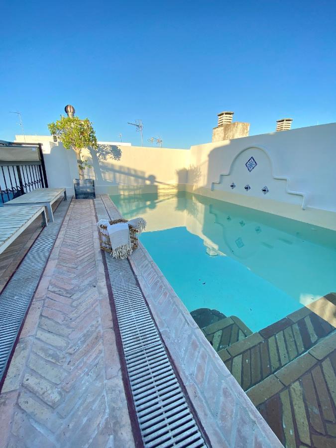 Casa Palacio Sxviii Con Piscina En Centro Historico De Sevilla Exterior photo